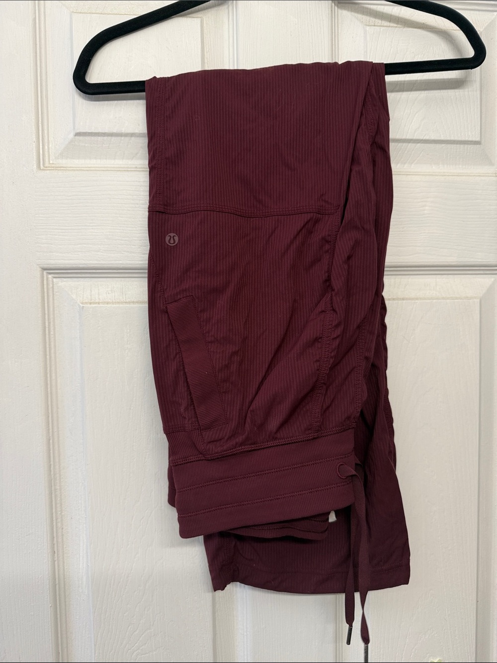 Maroon Lululemon Dance Studio Full Length Pants